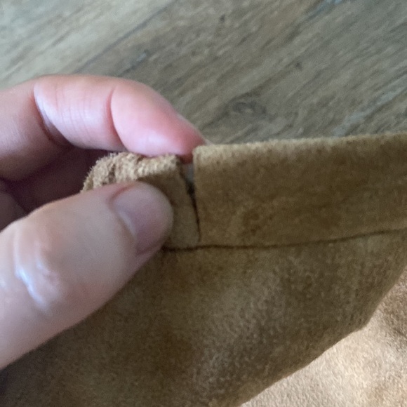 VTG 90’s Y2K Suede St. John’s Bay washable vest & maxi skirt set. 18W & 16W boho - Picture 11 of 12